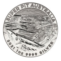 Australien Super Pit 2021 1 oz Silber