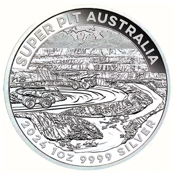 Australien Super Pit 2024 1 oz Silber
