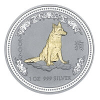 Australien Lunar I 2006 Jahr des Hundes 1 oz Silber...