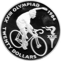 Belize 20 Dollars 1984 - XXIII. Olympische Sommerspiele...