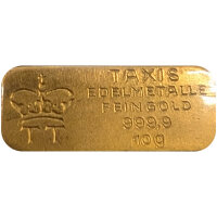 10 Gramm Goldbarren Thurn und Taxis