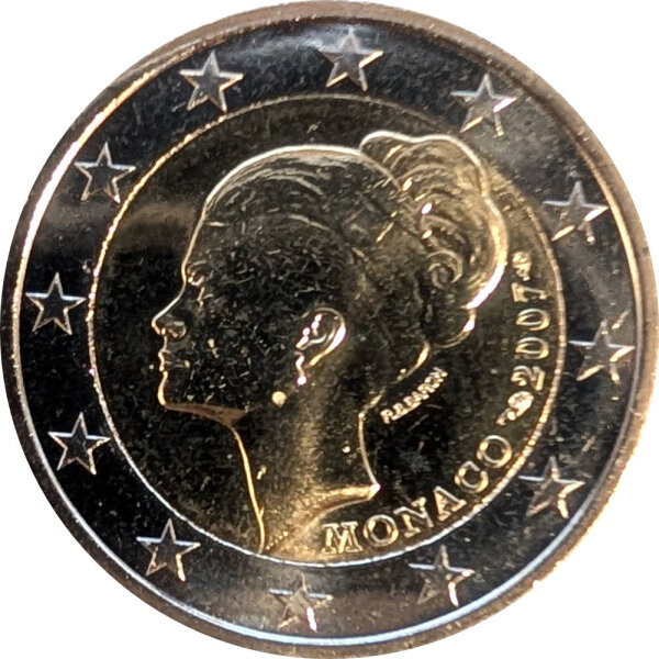 Monaco 2 Euro 2007 "25. Todestag von Grace Kelly"