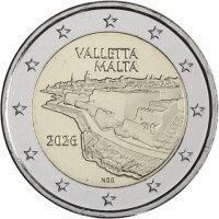 Malta 2 Euro 2026 Valletta