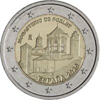 Spanien 2 Euro 2026 Kloster von Poblet