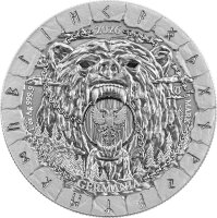 Round Bödvar Saga Loss 2026 1 oz Silber