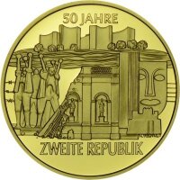 Österreich 1000 Schilling 1995 Zweite Republik Gold