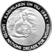 Türkei 5.000 Lira 1984 - UNO-Dekade der Frau -...