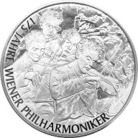 Österreich 20 Euro 2017 175 Jahre Wiener Philharmoniker - Silber PP
