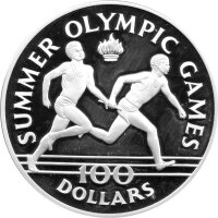 Jamaica 100 Dollar 1988 - XXIV. Olympische Sommerspiele...