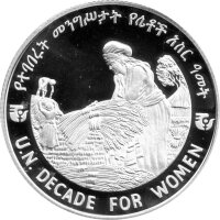 Äthiopien 20 Birr 1984 - UNO-Dekade der Frau -...