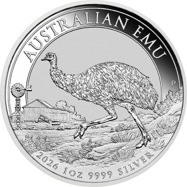 Australien Emu 2026 1 oz Silber