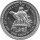 Isle of Man 1 Crown 1978 - 25. Jahrestag der Krönung von Kömigin Elisabeth II. "Wanderfalken" - Silber