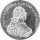 Regensburg Medaille 1974 Stadtansicht - Silber