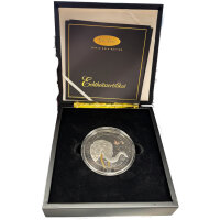 Somalia Elefant 2018 1000 Gramm Silber - Golden Enigma Edition