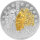 Frankreich 50 Euro 2003 1. Jahrestag des Euro 1000 Gramm Silber - Teilvergoldet