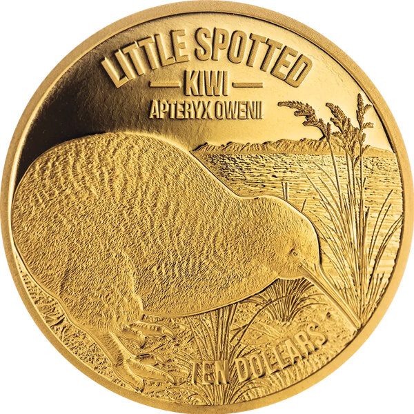 Neuseeland Kiwi 2018 1/4 oz Gold - Polierte Platte