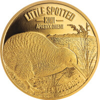 Neuseeland Kiwi 2018 1/4 oz Gold - Polierte Platte