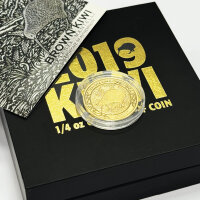 Neuseeland Kiwi 2019 1/4 oz Gold - Polierte Platte