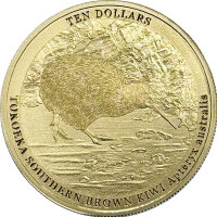 Neuseeland Kiwi 2023 1/4 oz Gold - Polierte Platte