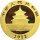 China Panda 2012 1/2 oz Gold