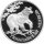 Russland 1 Rubel 1994 - Rote Liste "Kragenbär" - 1/2 oz Silber PP