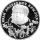 Russland 2 Rubel 1994 - 225. Geburtstag von Iwan Krylow - 1/4 oz Silber PP