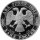 Russland 2 Rubel 1994 - 185. Geburtstag von Nikolai Gogol - 1/4 oz Silber PP