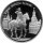 Russland 2 Rubel 1995 - Siegesparade "Marschall Schukow" - 1/4 oz Silber PP