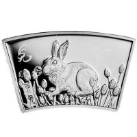 Samoa Lunar Jahr des Hasen 2023 30 Gramm Silber - Prooflike