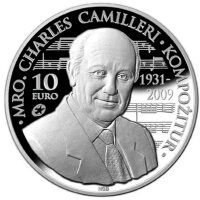 Malta 10 Euro 2014 Camilleri - Silber PP