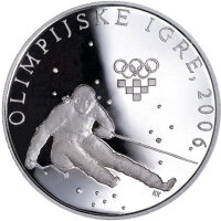 Kroatien 150 Kuna 2006 - Olympische Winterspiele 2006 in Turin - Silber PP