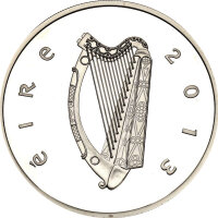 Irland 10 Euro 2013 - James Joyce - Silber PP
