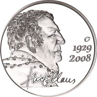 Belgien 10 Euro 2013 - Hugo Claus - Silber Proof