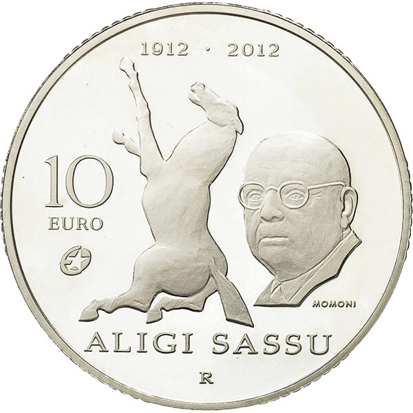 San Marino 10 Euro 2012 - 100. Jahrestag der Geburt von Aligi Sassu - Silber PP