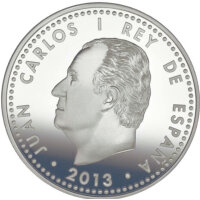 Spanien 10 Euro 2013 «Miguel de Cervantes» - Silber PP