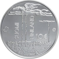 Finnland 10 Euro 2013 - Frans Eemil Sillanpää - Silber PP