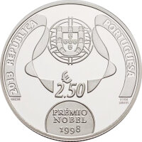 Portugal 2,5 Euro 2013 - Dramatiker José Saramago - Silber PP