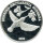 Kongo 10 Francs 2000 - "Kolibri" - Silber PP