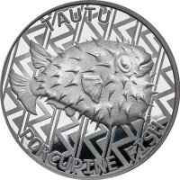 Tokelau "Tautu – Porcupine Fish" 2021 1...