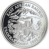 Ruanda 500 Francs East Africa Railway Usambara-Bahn 2008...