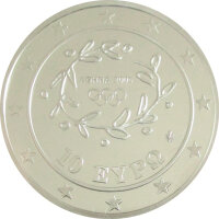 Griechenland 10 Euro 2004 - XXVIII. Olympische Sommerspiele 2004 in Athen "Speerwurf" - Silber PP