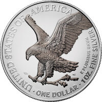 USA Silber Eagle Bär 1 oz Silber - Coloriert