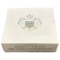 Monaco 2 Euro 2016 "Charles III" PP