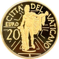 Vatikan 20 Euro 2010 "Meisterwerke der...