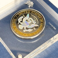 USA 1/2 Dollar 2010 - 1964 John F. Kennedy - 50 Years Election 2010 - Silber mit Goldapplikation und Farbmotiv