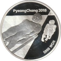 Südkorea 5.000 Won 2016 I Olympische Winterrspiele...