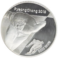 Südkorea 5.000 Won 2016 I Olympische Winterrspiele...