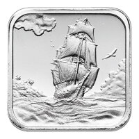 3,11 Gramm (1/10 oz) Münzbarren Heimerle & Meule Ascension Island Segelschiff 2026