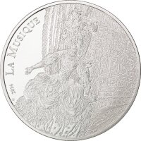 Frankreich 10 Euro 2014 - Jean-Philippe Rameau - Silber PP