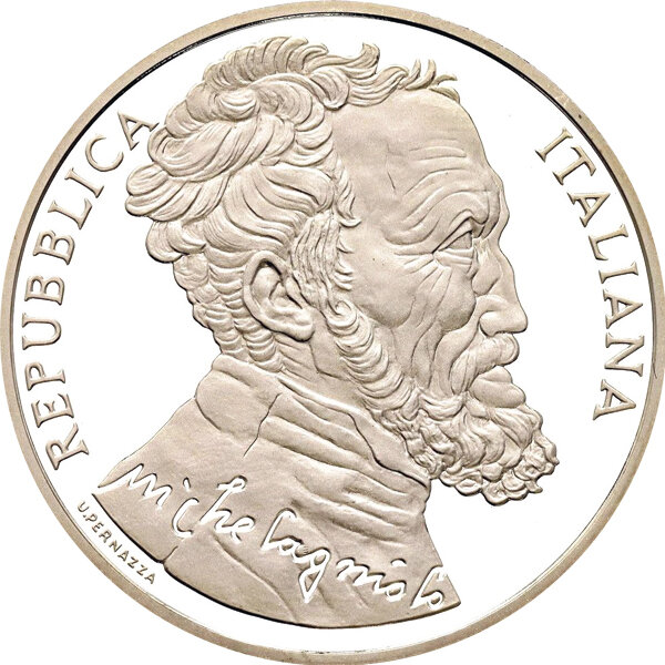 Frankreich 10 Euro 2012 - Michelangelo Buonarroti - Silber PP